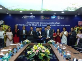 Khu liên hợp gang thép Hòa Phát Dung Quất triển khai giải pháp SAP S/4HANA
